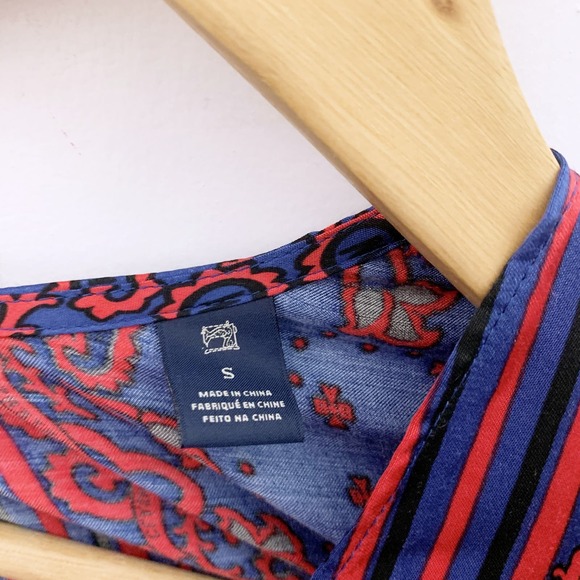 Scotch & Soda Multi Print Wrap Top - Picture 9 of 14